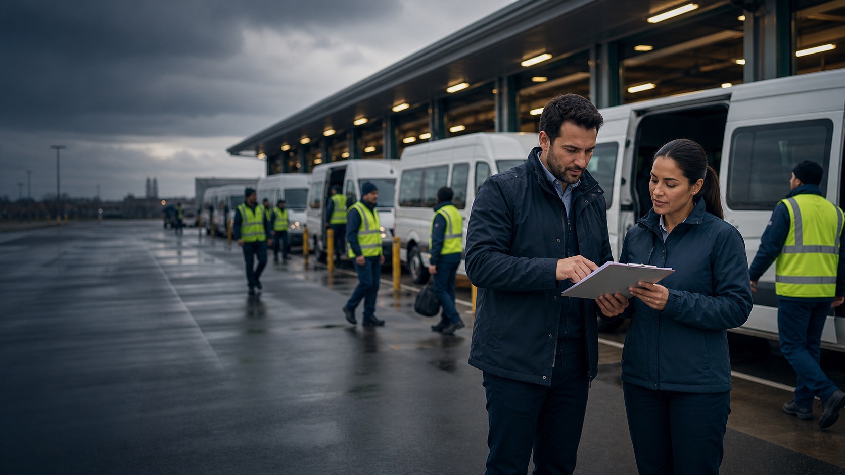 Logistics and industrial workforce operations